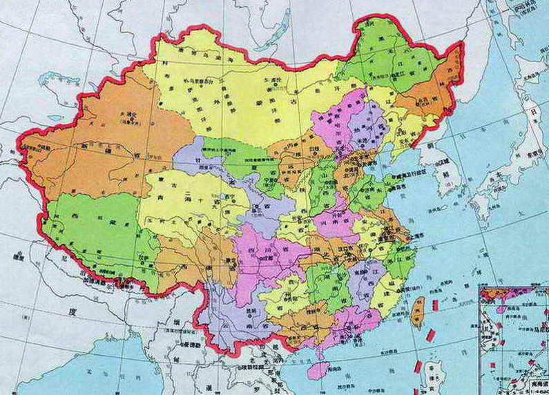 历朝中华版图