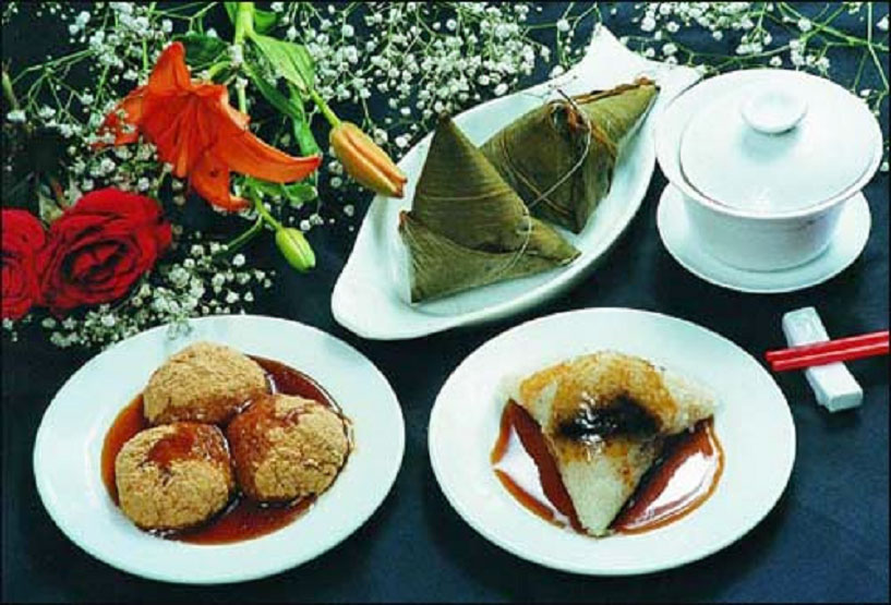 姑娘祝大家端午节快乐