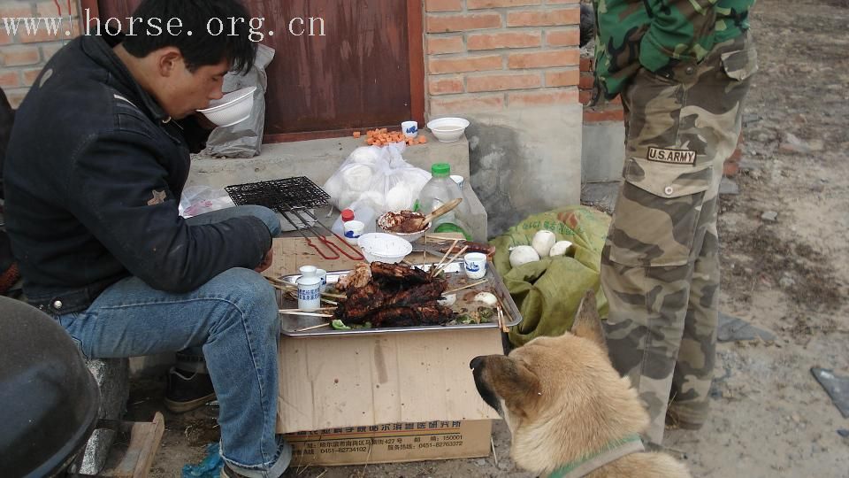德龙马场与碧溪马场连谊活动