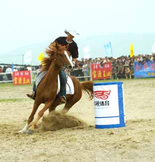 [贴图]首届中国绕桶赛