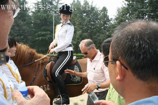 骑兵队与芬兰马友技术交流
