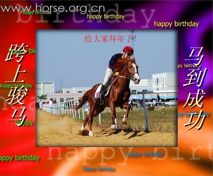 青岛小马哥给你拜年了！
