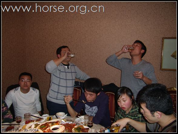 成都马友给重庆马友们接风