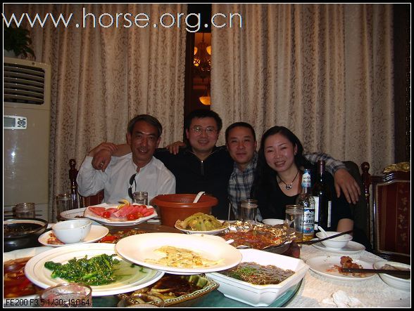 成都马友给重庆马友们接风