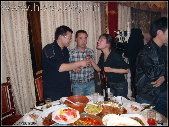 成都马友给重庆马友们接风