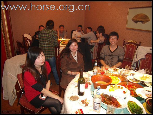 成都马友给重庆马友们接风