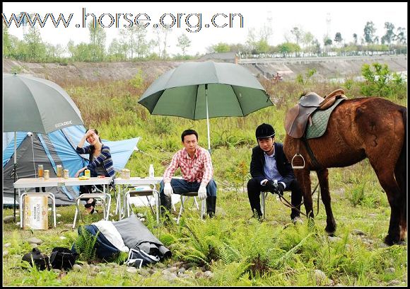 4月5号  周末我们一起骑马 野炊