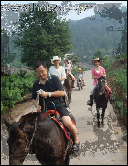 洛带长城小骑