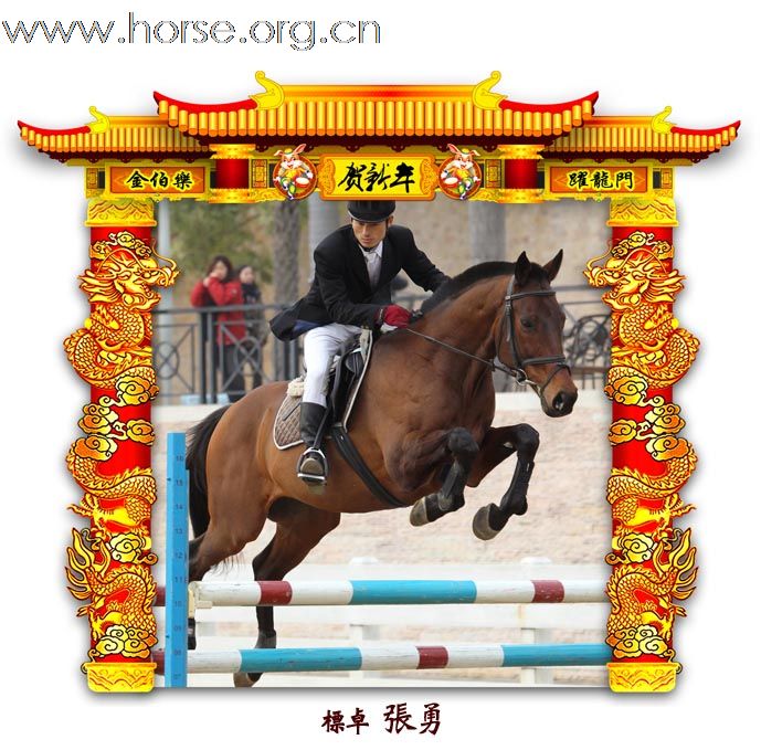 晓光手记：元月22日 金伯乐迎春马术大戏逐个睇 105-110 级别(二)