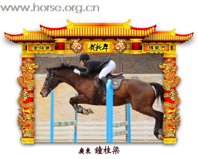 晓光手记：元月22日 金伯乐迎春马术大戏逐个睇 105-110 级别(二)