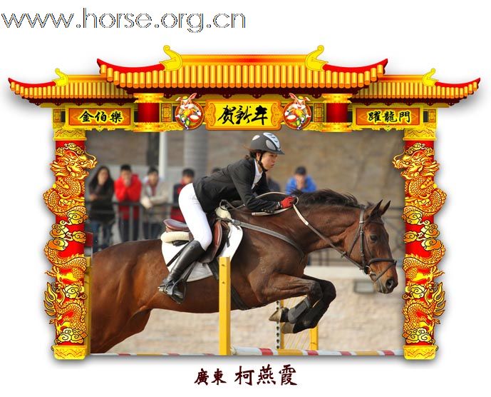晓光手记：元月22日 金伯乐迎春马术大戏逐个睇 105-110 级别(二)