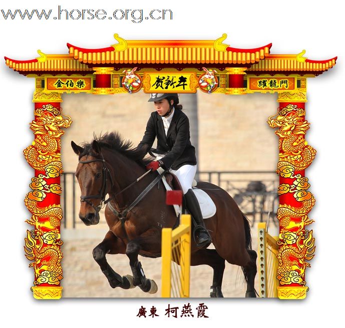 晓光手记：元月22日 金伯乐迎春马术大戏逐个睇 105-110 级别(二)