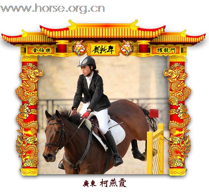 晓光手记：元月22日 金伯乐迎春马术大戏逐个睇 105-110 级别(二)
