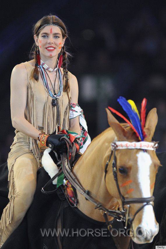 Native American horse custume