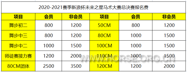 十一天星比赛报名费表.png