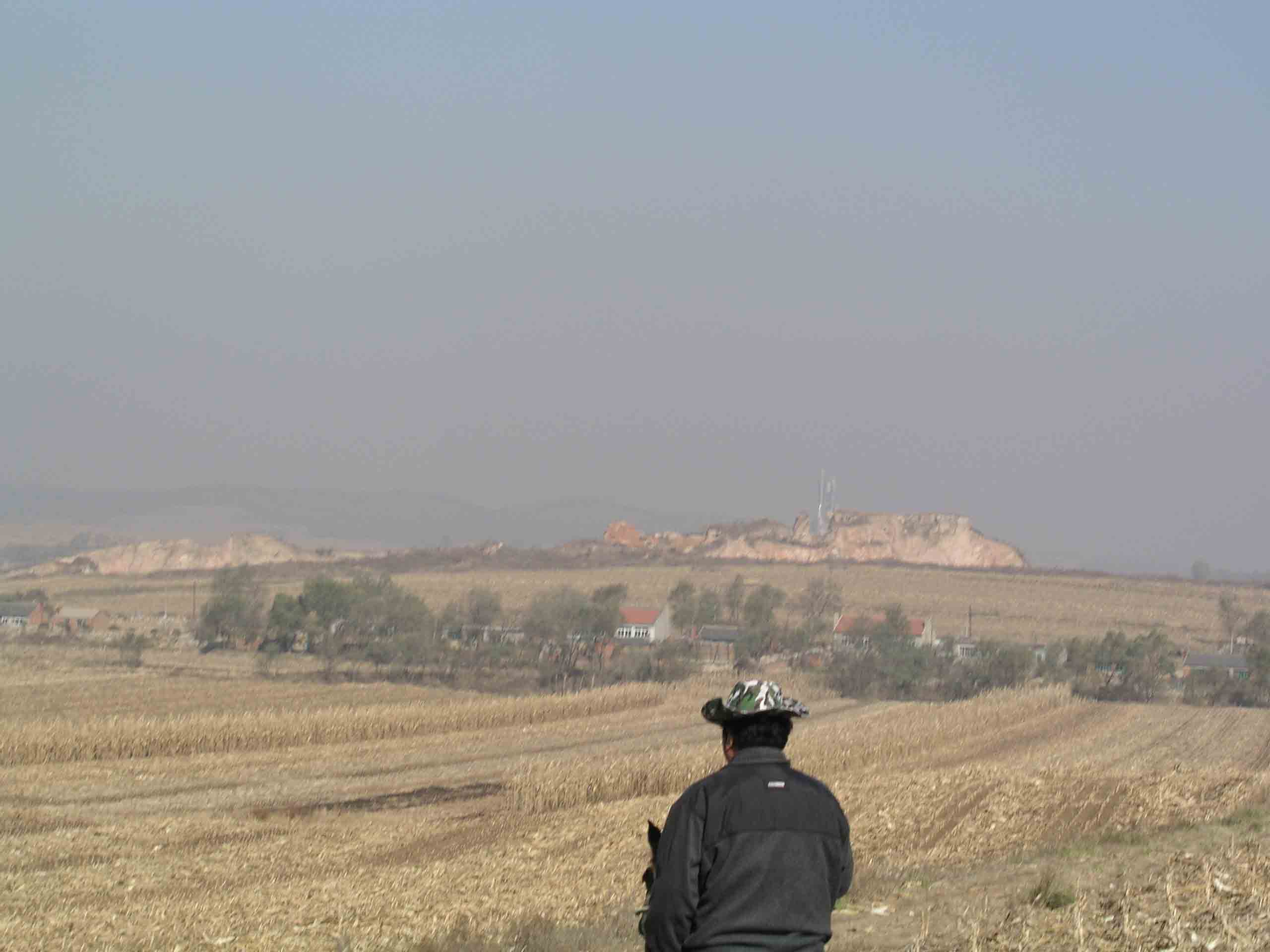 十月金秋  骑马观景