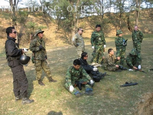骑兵营野战连CS活动花絮2
