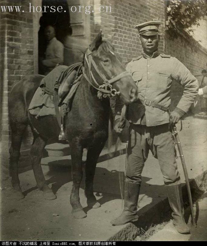 1911武昌起义革命军的骑兵照片