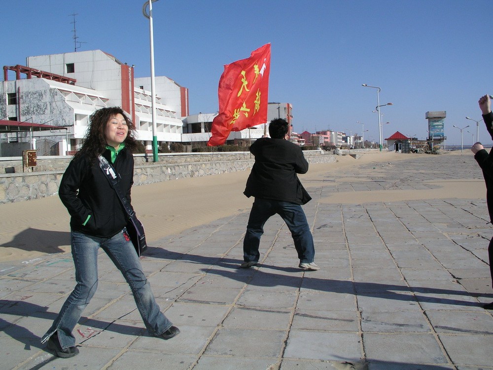 [贴图] 奉天骑兵营天津之行——海边写真