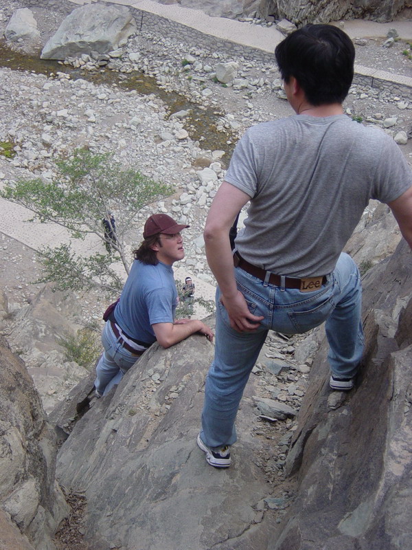 [贴图]贺兰山峡谷岩画
