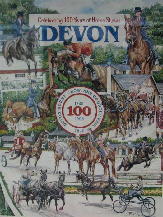 我在 Devon 国际马展当义工