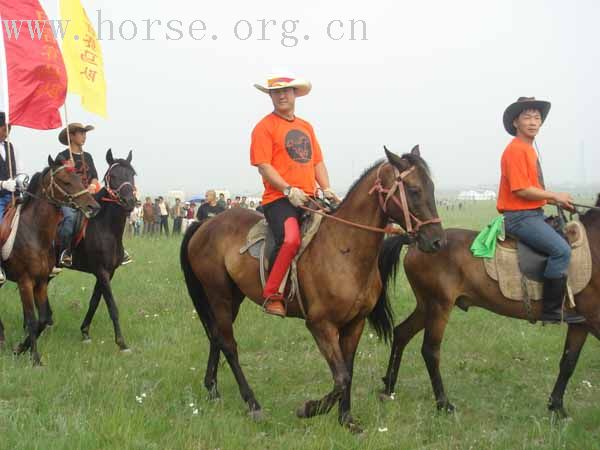 [贴图]★★★全国绕桶冠军赛：骏马、美女、猛男的亮相前的热身