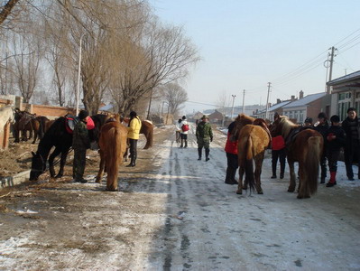 [贴图]奉天骑兵营第六、七次冬训照片