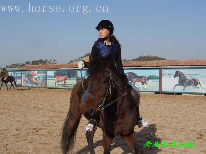 2007年第一次骑马