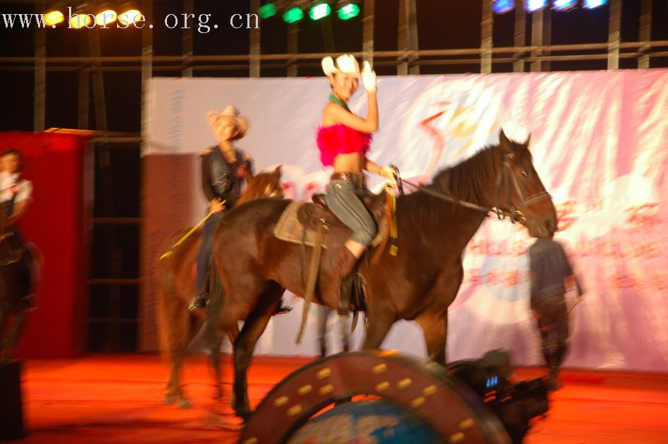 [原创]中国首届马模新鲜出炉于0C的科尔沁草原