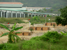 在深圳惠州“柏骏马术会”修建越野障碍赛道是2007年锦标赛的场地