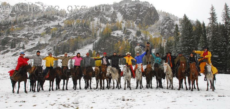 风雪兼程——国庆马盟十七人穿越新疆喀纳斯图瓦古道