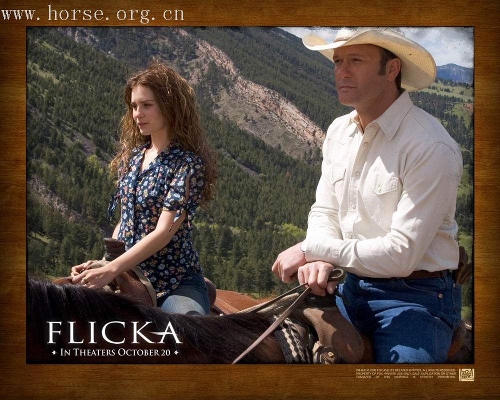 [推荐]《FLICKA》：女孩与马之好莱坞复古影片