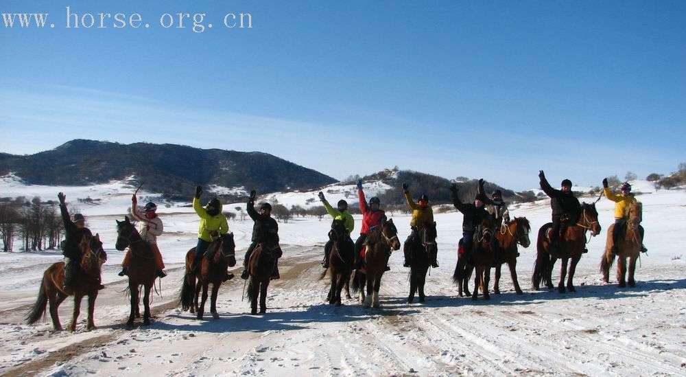 纵马五彩山 闹雪烟子窑～～迎接二零零七的春天