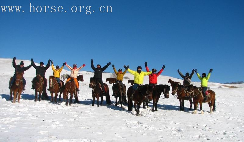 纵马五彩山 闹雪烟子窑～～迎接二零零七的春天