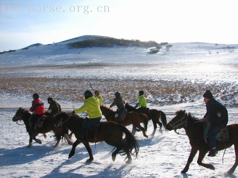 纵马五彩山 闹雪烟子窑～～迎接二零零七的春天