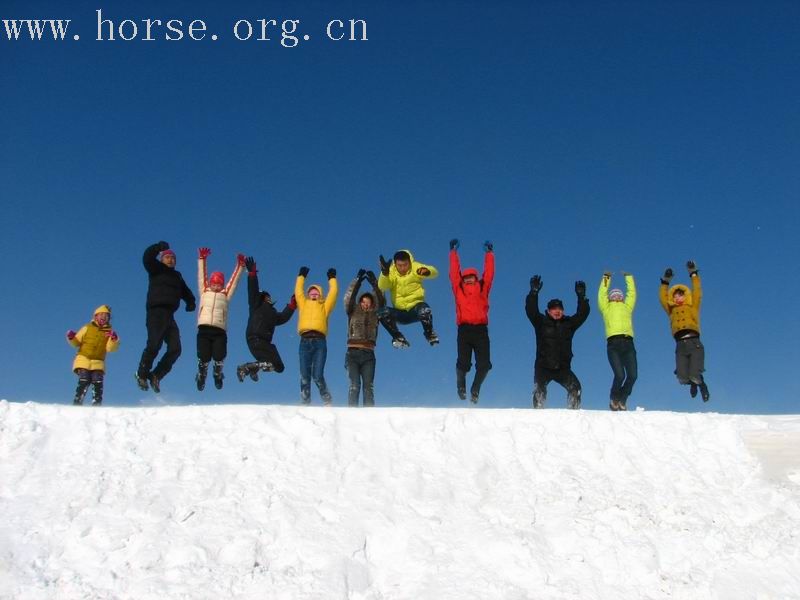 纵马五彩山 闹雪烟子窑～～迎接二零零七的春天