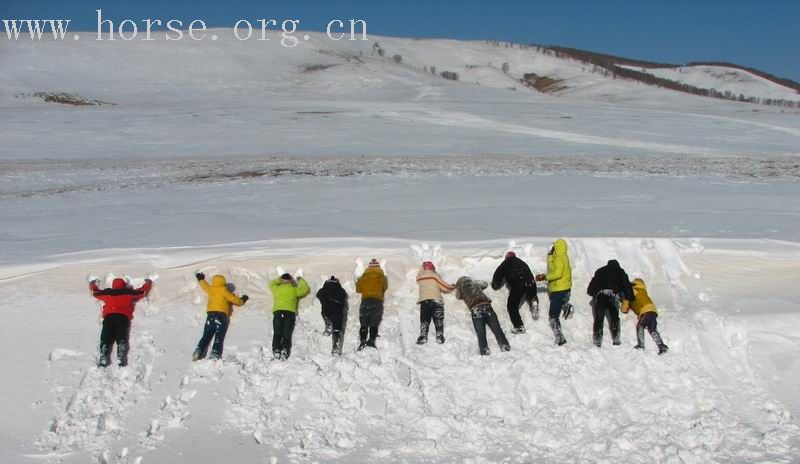 纵马五彩山 闹雪烟子窑～～迎接二零零七的春天