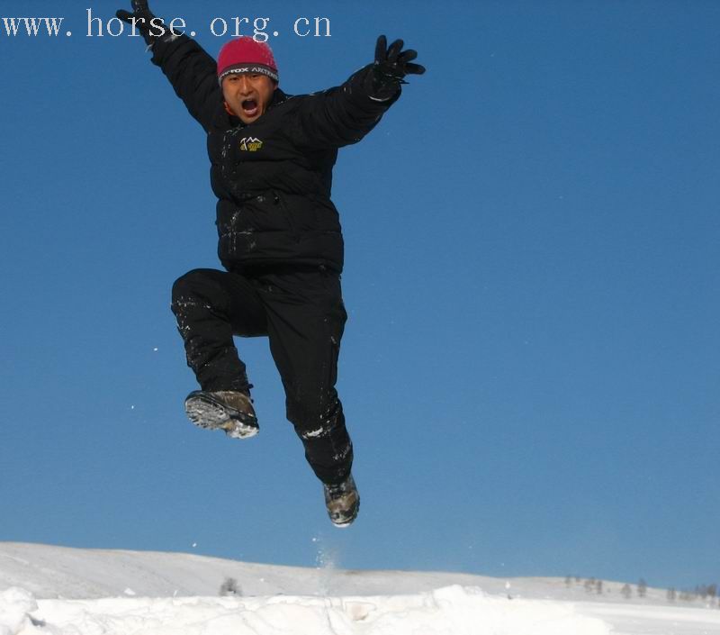 纵马五彩山 闹雪烟子窑～～迎接二零零七的春天