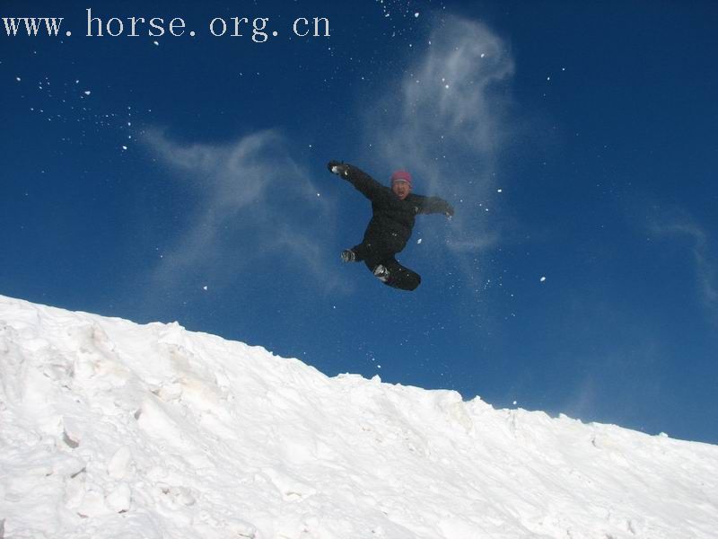 纵马五彩山 闹雪烟子窑～～迎接二零零七的春天