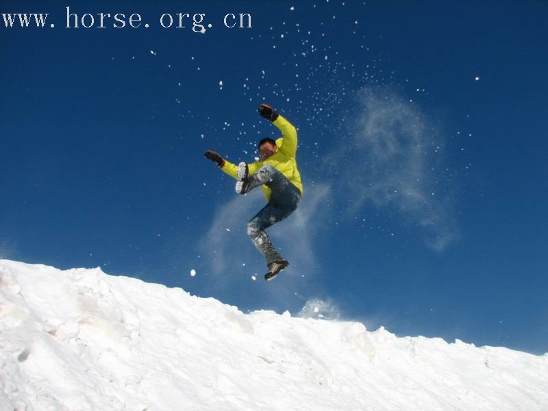 纵马五彩山 闹雪烟子窑～～迎接二零零七的春天