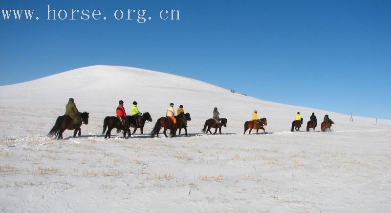 纵马五彩山 闹雪烟子窑～～迎接二零零七的春天