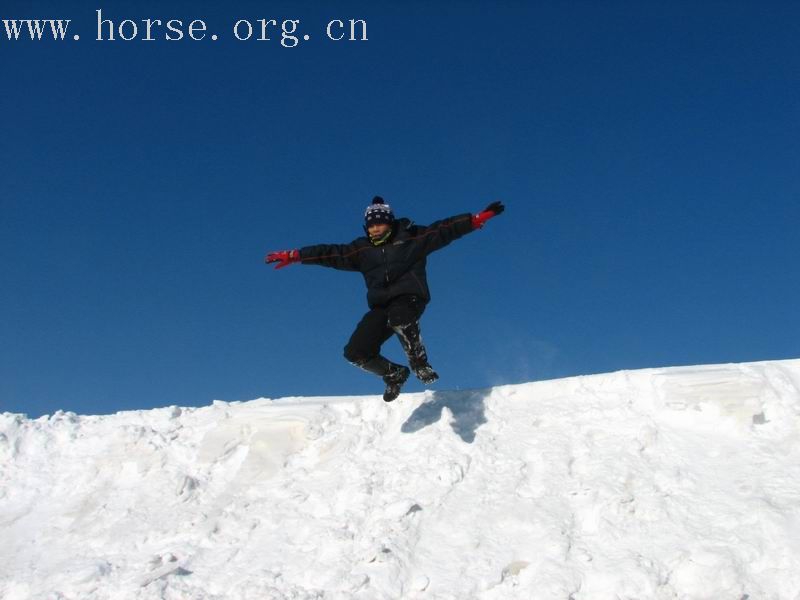 纵马五彩山 闹雪烟子窑～～迎接二零零七的春天