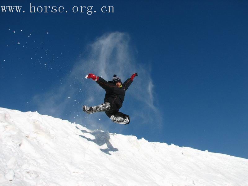 纵马五彩山 闹雪烟子窑～～迎接二零零七的春天