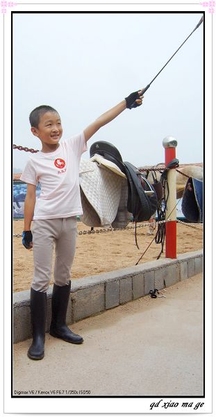自古英雄出少年-----中国马术的未来!