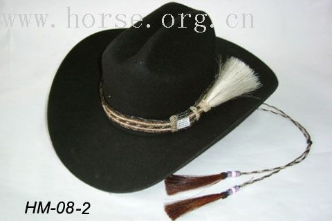 看，进口的美式牛仔帽与正宗马鬃帽带、帽圈好不好看？