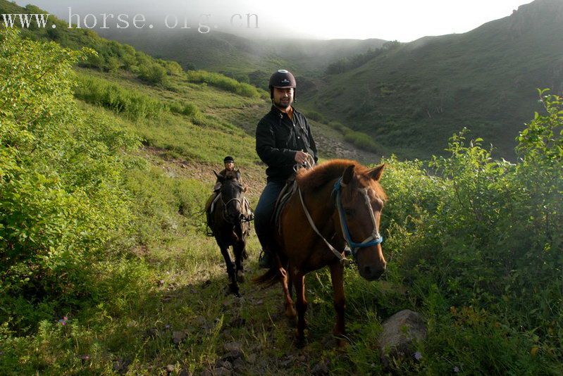 马是土钝的，风景是绝佳的——8月11日小坝子沟骑马露营