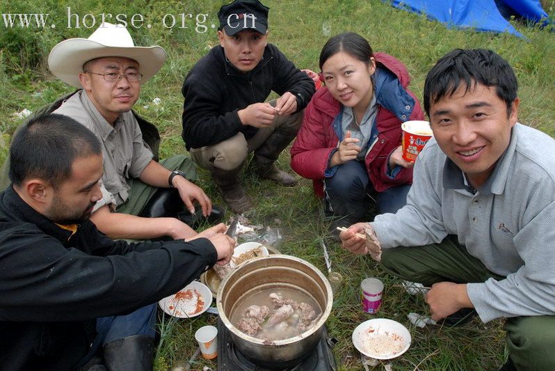 马是土钝的，风景是绝佳的——8月11日小坝子沟骑马露营