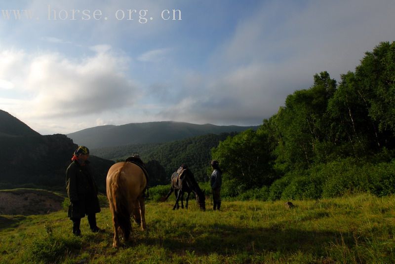 马是土钝的，风景是绝佳的——8月11日小坝子沟骑马露营