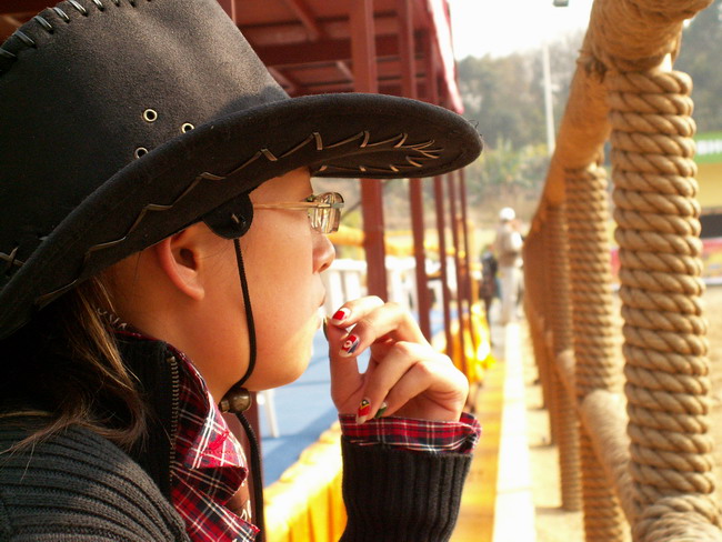 廣州 標卓馬術會 的一個比賽 2008.01.05