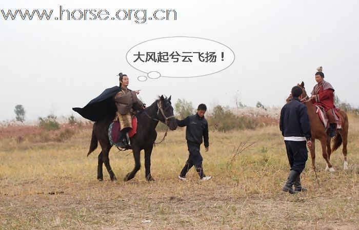 电视剧《大风歌》拍摄现场谍照（附惊险视频）